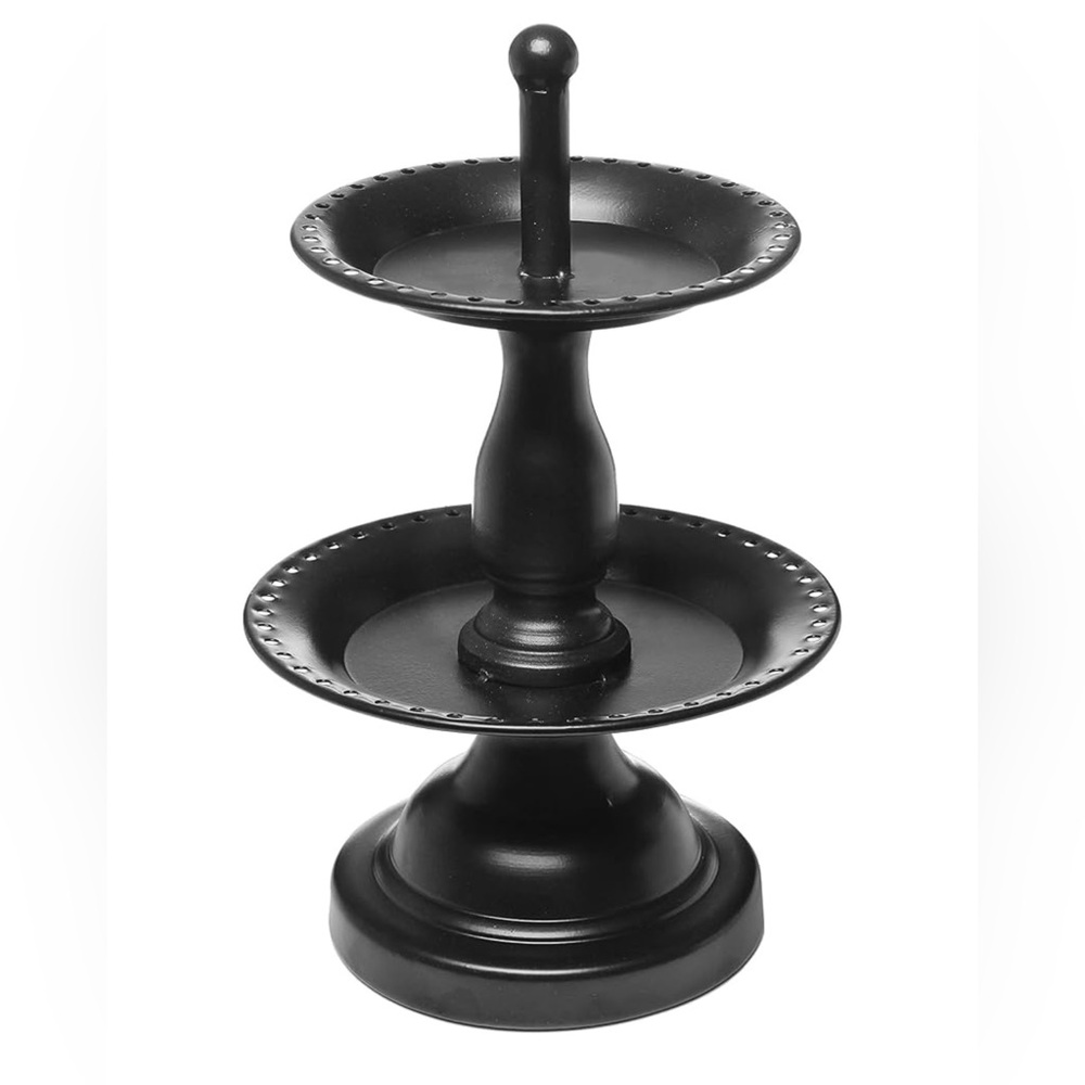 MyGift Black Metal Jewelry Tree, NIB - Picture 3 of 4